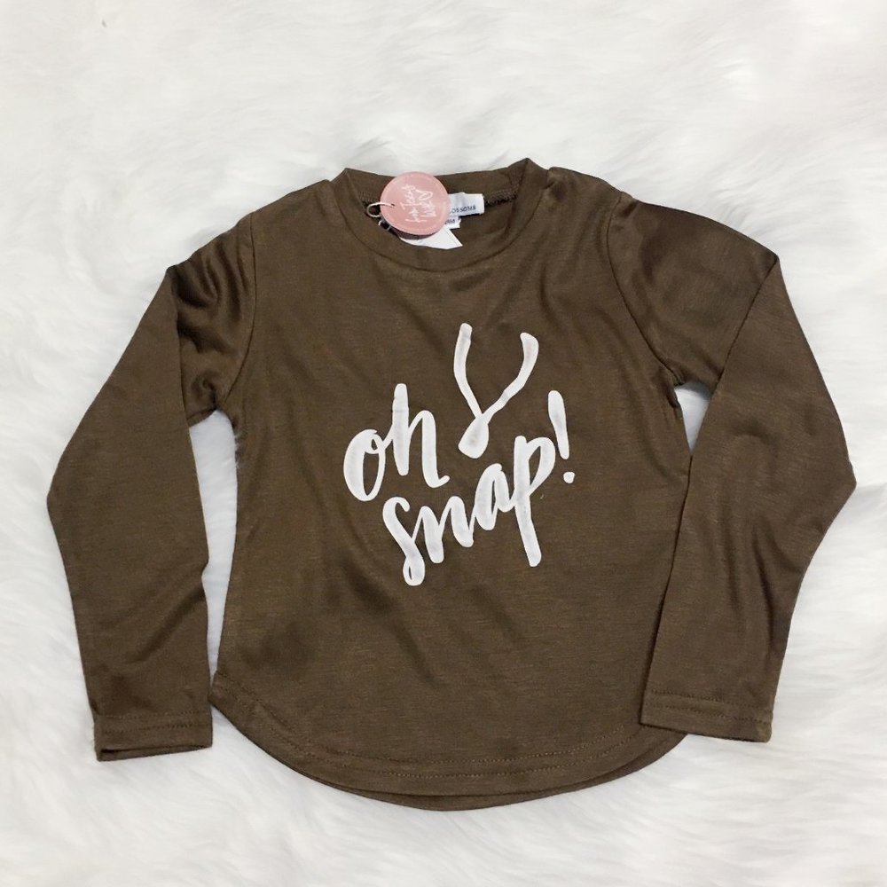 NWT - Oh Snap Kids Shirt - Mommy & Me